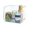 Azar Displays Small Clear Stackable Bin, 2PK 556720-2PK - alternate 3