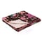 Homeroots 50" X 70" Brown And Beige Floral Cotton Quilted Kantha Throw Blanket with Embroidery 544551 - alternate 2