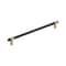 Amerock Mergence 18 inch 457mm Center-to-Center Matte Black/Champagne Bronze Appliance Pull BP36984FBCZ - alternate 1