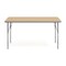 Flash Furniture Wren 60 in x 24 in Adjustable Height Activity Table, Thermal Laminate Top, Standard Legs, Light Natural XU-A2460-REC-LTNAT-T-A-GG - alternate 4