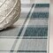 Jonathan Y Sabine Traditional Farmhouse Bold Gingham Turquoise/Cream 4 ft. x 6 ft. Indoor/Outdoor Area Rug TSN203E-4 - alternate 4