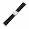 Elegani Mesh Rubber Watch Replacement Band Compatible with Apple Watch 44mm, Black MRSA-BLK-44mm - alternate 1