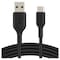 Belkin Boost Up Charge Usb A To Usb C Cable 10ft, Black CAB001BT3MBK - alternate 1
