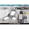 Gt-Lite 600W Equivalent Clear 3-Panel Medium Base LED High-Intensity Replacement Light Bulb GT-BU-G100A - alternate 2