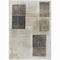 Homeroots 5' X 8' Ivory And Black Geometric Washable Indoor Outdoor Area Rug 631934 - alternate 4