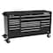 Proto 550 Series Rolling Tool Cabinet, 16 Drawer, Black, 67 in W x 25-1/4 in D x 41 in H J556741B-16BKPD - alternate 1