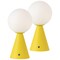 Jonathan Y Macie 11.75" Modern Minimalist Globe Rechargeable/Cordless Dimmable Integrated LED Table Lamp w, 2PK JYL7159A-SET2 - alternate 1