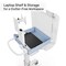 Luxor VitalPower Workstation Cart, Deluxe with Drawers MCWS004 - alternate 5