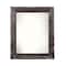Homeroots 5" x 7" Black Solid Wood Tabletop Picture Frame 380359 - alternate 1