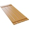 Ekena Millwork True Fit PVC, Four Board Spaced Board-n-Batten Shutters, Turmeric , 23W x 48H, PR TFP101SBF23X048TU - alternate 4