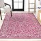 Jonathan Y Charleston Vintage Filigree Textured Weave Fuchsia/Light Gray 5 ft. x 8 ft. Indoor/Outdoor Area Rug SMB106J-5 - alternate 5