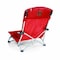 Picnic Time Family Of Brands NCAA Cornell Big Red Tranquility Beach Chair with Carry Bag - Low Beach Chair for AdultsRed 792-00-100-684-0 - alternate 1