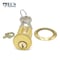 Ecs Hardware Durable Premium Mortise Cylinder, 1-1/2 in US3 Polished Brass KW1 ECSH-MC04-US3-KW1 - alternate 2