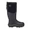 Dryshod Women's Haymaker Gusset Farm Boots, Rubber, Waterproof, Black, Pull On, Size 7 HAYG-WH-BK-007 - alternate 1