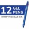 Bic Gelocity 7mm Retractable Pen, Blue, 12PK BICRGLCG11BE - alternate 2