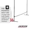 Jackson Safety Welding Curtain and Frame Kit, Vinyl, 8 ft L., 8 ft W., 6 ft H., 13 oz, Green 37315 - alternate 3