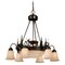 Vaxcel Bryce 9 Light Bronze Rustic Deer Chandelier CH55406BBZ - alternate 1