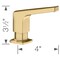 Blanco Rivana Soap Dispenser, Satin Gold 442988 - alternate 3