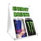 Signmission Energy Drinks, 24 Inch x 18 Inch A-frame Yard Sign, Plastic Sign SBC-1824-Energy Drinks - alternate 1