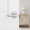 Kwikset Henley Satin Nickel Passage Lever Right or Left Handed 92001-626 - alternate 2