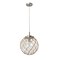 Homeroots Clear Sphere Glass Ceiling Light With Clear Shades 651666 - alternate 3