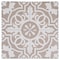Andova Tiles Bliss Victorian Beige 8-in. Encaustic Spanish/Moroccan Patterned Matte Porcelain Wall & Floor Tile ANDBLI286 - alternate 4