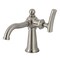 Kingston Brass One-Handle Single-Hole Bathroom Faucet with Push Pop-Up Drain, Brushed Nickel KS3548TKL - alternate 1
