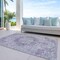 Homeroots 8' X 10' Purple Floral Medallion Washable Indoor Outdoor Area Rug 607923 - alternate 6