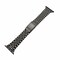 Elegani Black Classic Multi-Link Stainless Steel Replacement Band Compatible with Apple Watch 38mm BJBF-BLK-38mm - alternate 1