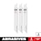 Milwaukee Tool 6" Carbide Grit SAWZALL Blade (3 Pk) 48-00-1420 - alternate 2