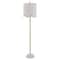 Jonathan Y Joel 63.5" Coastal Bohemian Scallop Shade Rattan/Metal LED Floor Lamp w/ Pull Chain, White/Brass Gold JYL1153B - alternate 4