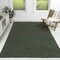 Jonathan Y Griffin Rustic Farmhouse Woven Jute Solid Green 3 ft. x 5 ft. Area Rug NRF201E-3 - alternate 1