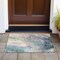 Homeroots 2' X 3' Beige Blue and Gray Abstract Washable Non Skid Indoor Outdoor Area Rug 559559 - alternate 5