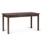 Homeroots 60" Brown Wood Computer Desk 640679 - alternate 1
