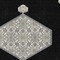 Homeroots 9' X 12' Black Gray And Ivory Oriental Washable Indoor Outdoor Area Rug 598176 - alternate 4