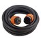 Ac Works SOOW Extension Cord, 12 AWG, Indoor/Outdoor, 12/4, 1 Outlets, L14-20R, Black, Rubber, L14-20P L1420PR-100 - alternate 1