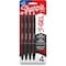 Sharpie S-Gel Pens, 0.7 mm Pen Point, Blue Ink, Gel-based, Black Barrel, 6PK 2096172 - alternate 2