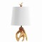 Jonathan Y Vermont 19" Antler Resin LED Table Lamp, Natural JYL4034A - alternate 3