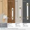 Amerock Glacio 1-3/8 in 35 mm Length Clear/Champagne Bronze Cabinet Knob BP36653CCZ - alternate 3