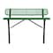 Leisure Craft Bench/Back, Ingroud Mount, 6ft., Green B6WBIG-GREEN - alternate 1