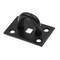 Prime-Line Door and Gate Extra Heavy Duty Safety Hasp Hinge Latch with Fixed Staple 3-1/2 inch Matte Black U 117298 - alternate 6