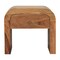 Homeroots 16" Brown Solid Wood One Drawer Nightstand 653810 - alternate 1