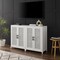 Crosley Milo 2-Piece Media Sideboard Cabinet Set KF13131WH - alternate 5