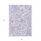 Homeroots 8' X 10' Lavender Ivory And Purple Paisley Washable Indoor Outdoor Area Rug 588651 - alternate 5