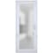 Vdomdoors Front Exterior Prehung FiberGlass Door Frosted Glass / Manux 8102 White Silk / Office Commercial an MANUX8102EXD-WS-W36 x H80-LH - alternate 1