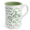 Gibson Home Inspirational Words Joy 4 Piece 16 Ounce Stoneware Mug Set in Green 142554.01 - alternate 2