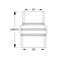 Hps Performance 2-1/2 in - 3 in ID x 6 in L, 4-Ply Silicone Charge Air Cooler CAC Hump Coupler Hose Cold Side CAC-250-300-COLD - alternate 3