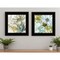 Homeroots Set Of Two Sea Glass 2 Black Framed Print Wall Art, 2PK 407216 - alternate 3