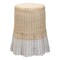 Bali & Pari Sarna Natural Rattan End Table  with Scalloped Base 266-14568-ZORO - alternate 1