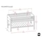 Miracle-Gro 2 x 4 x 2.3 ft Wrangler Brown/Cedar Wood Raised Garden Planter With Shelf MGWRPS2428 - alternate 7